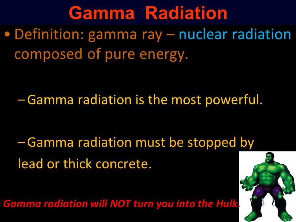 A gamma rays report biology essay